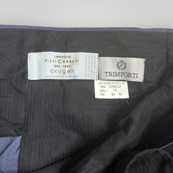 Trimforti Men’s Dress Pants - Size 54 (EU) / 38 (US) - Made in Italy - Picture 3 of 5